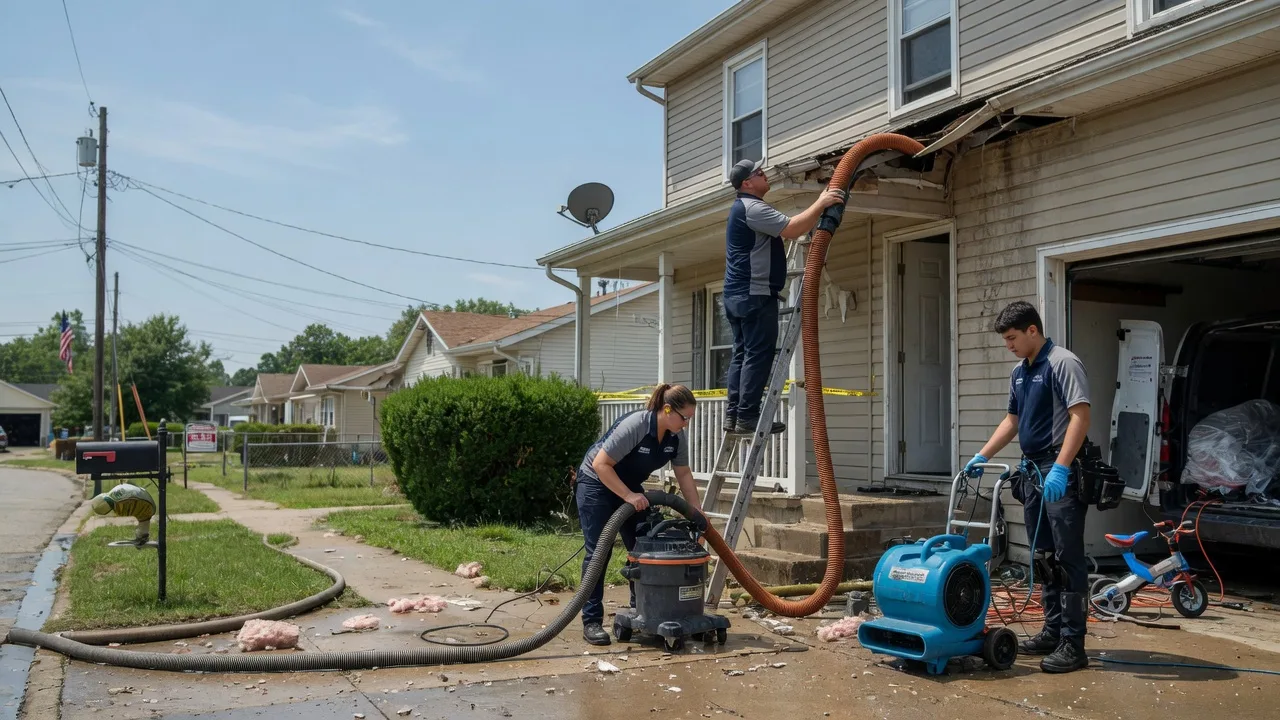 Water Damage Restoration in Lucernemines, PA near me